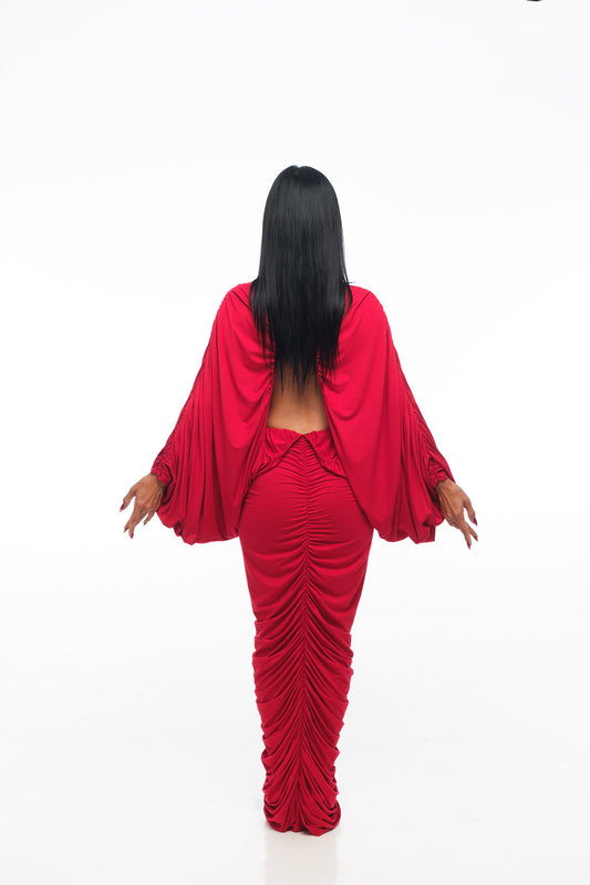 Red Maxi Dress