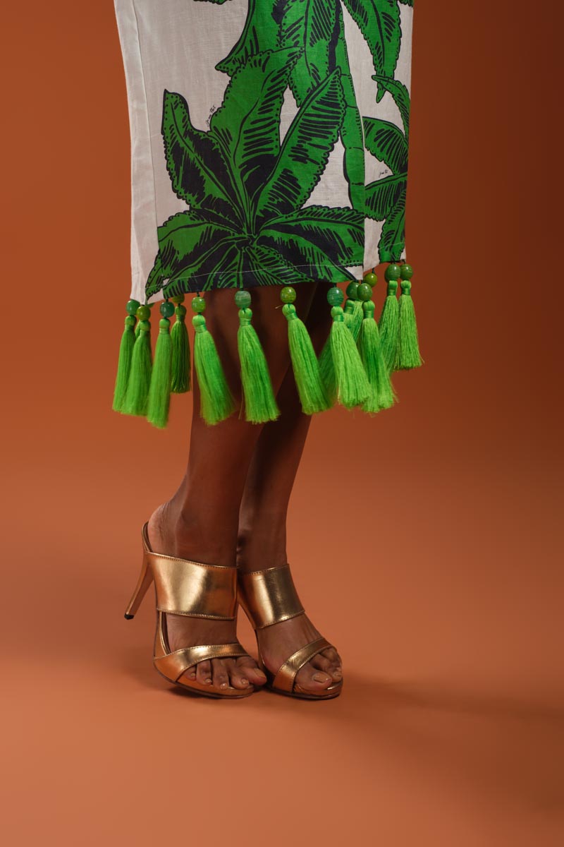 UBUD Midi Skirt with Tasle