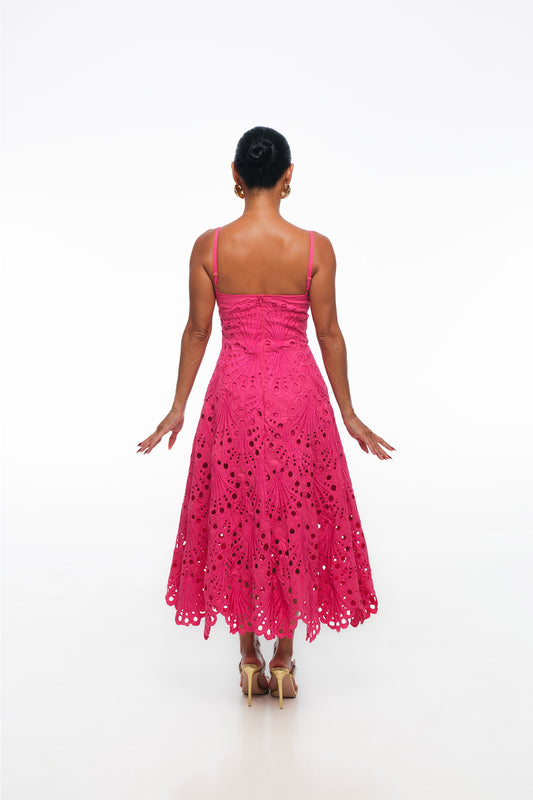 Kerawang Embroidery Dress