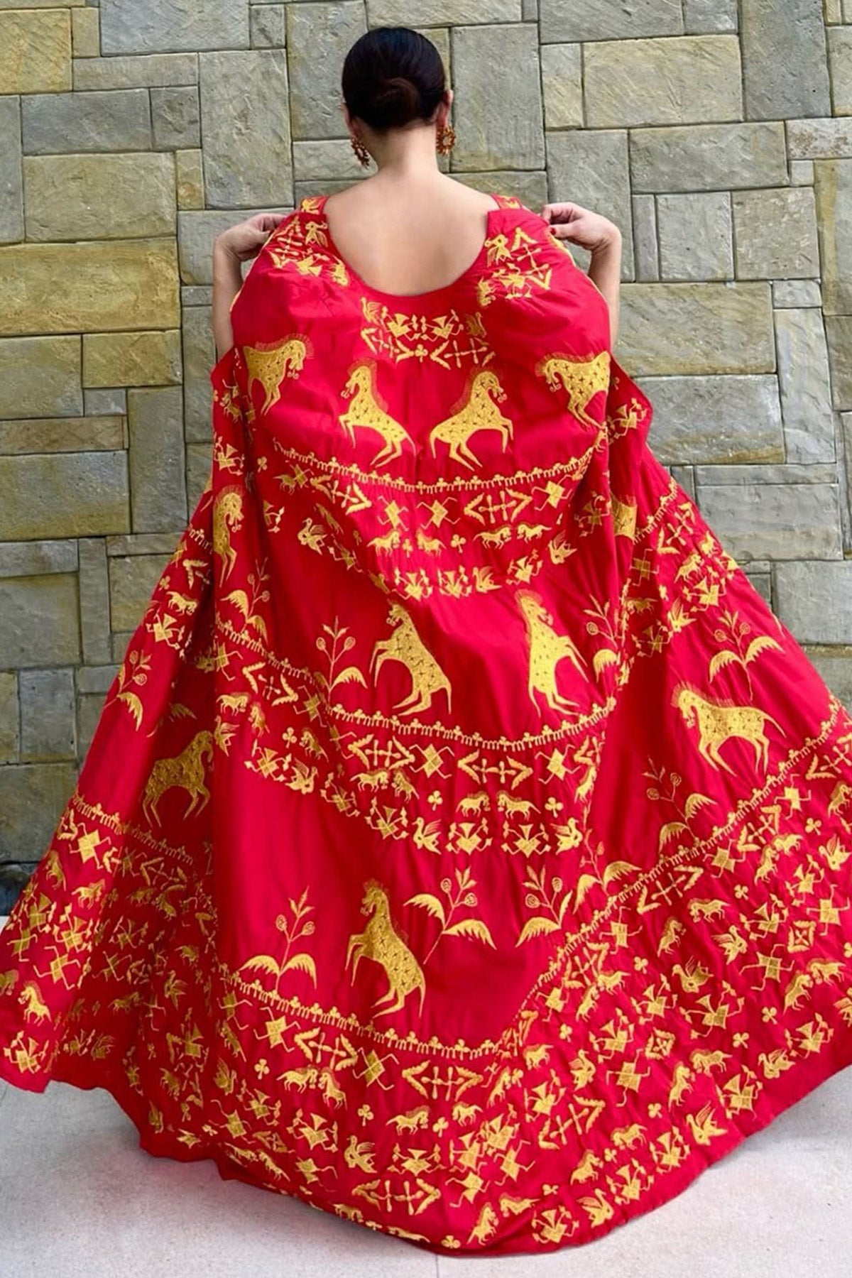 SUMBA Majestic Dress and Cape Set