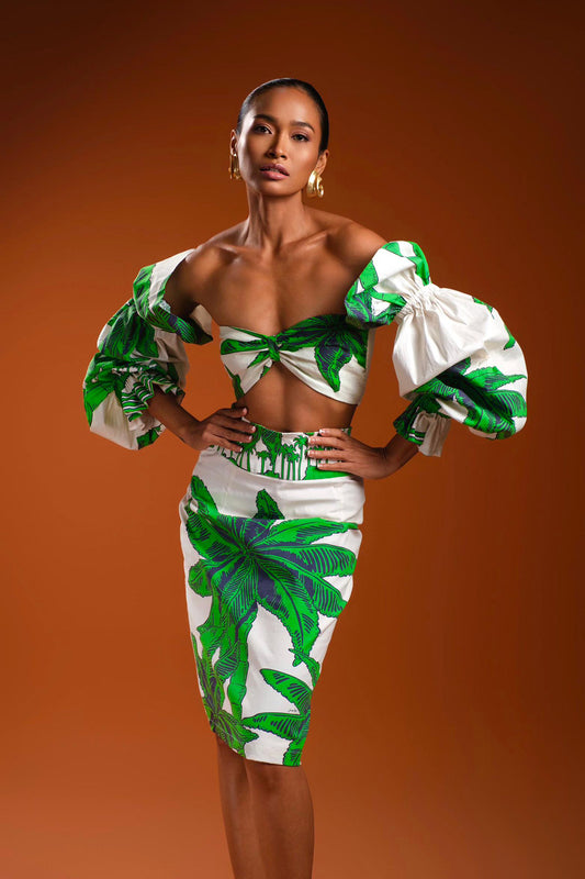 UBUD Ruffle Sleeve Top