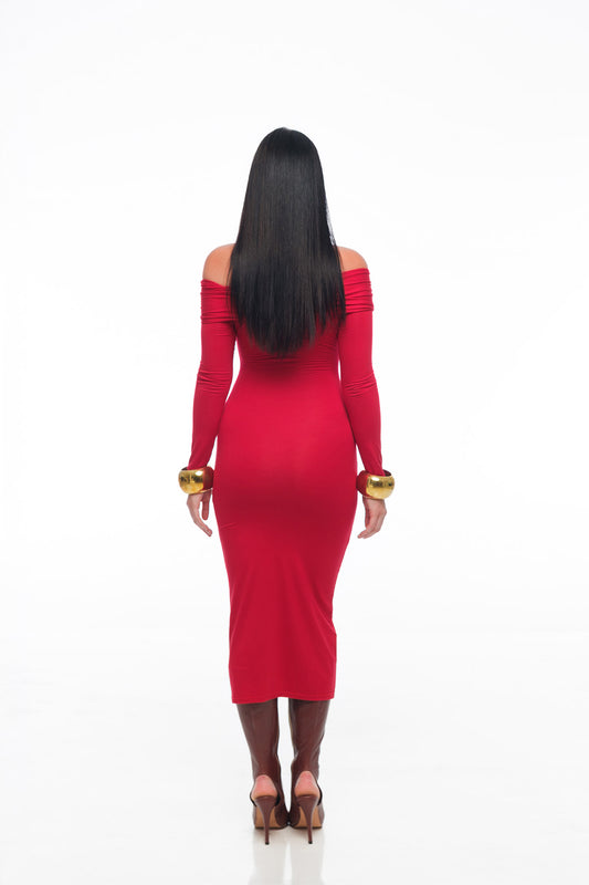 MARMEA Red Dress