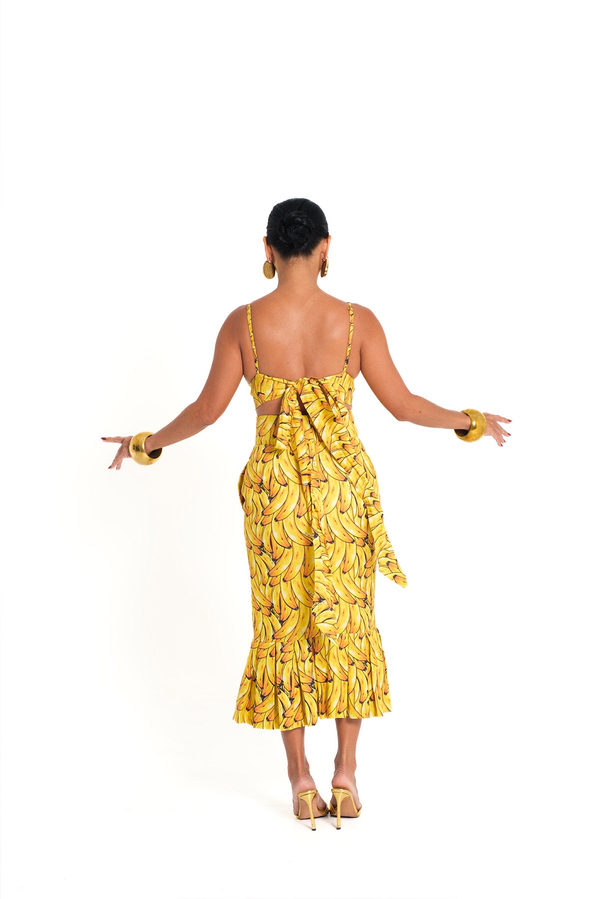 Banana Back Tie Top