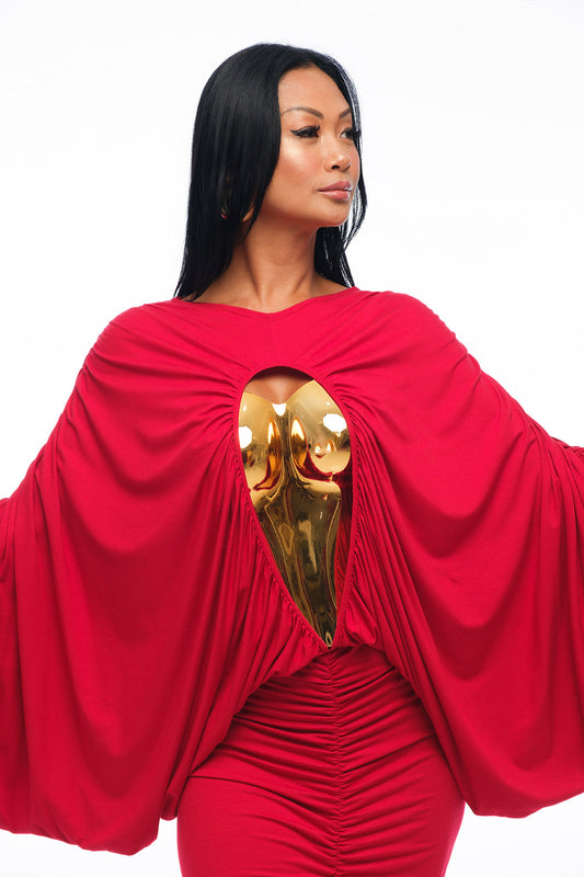 Red Maxi Dress