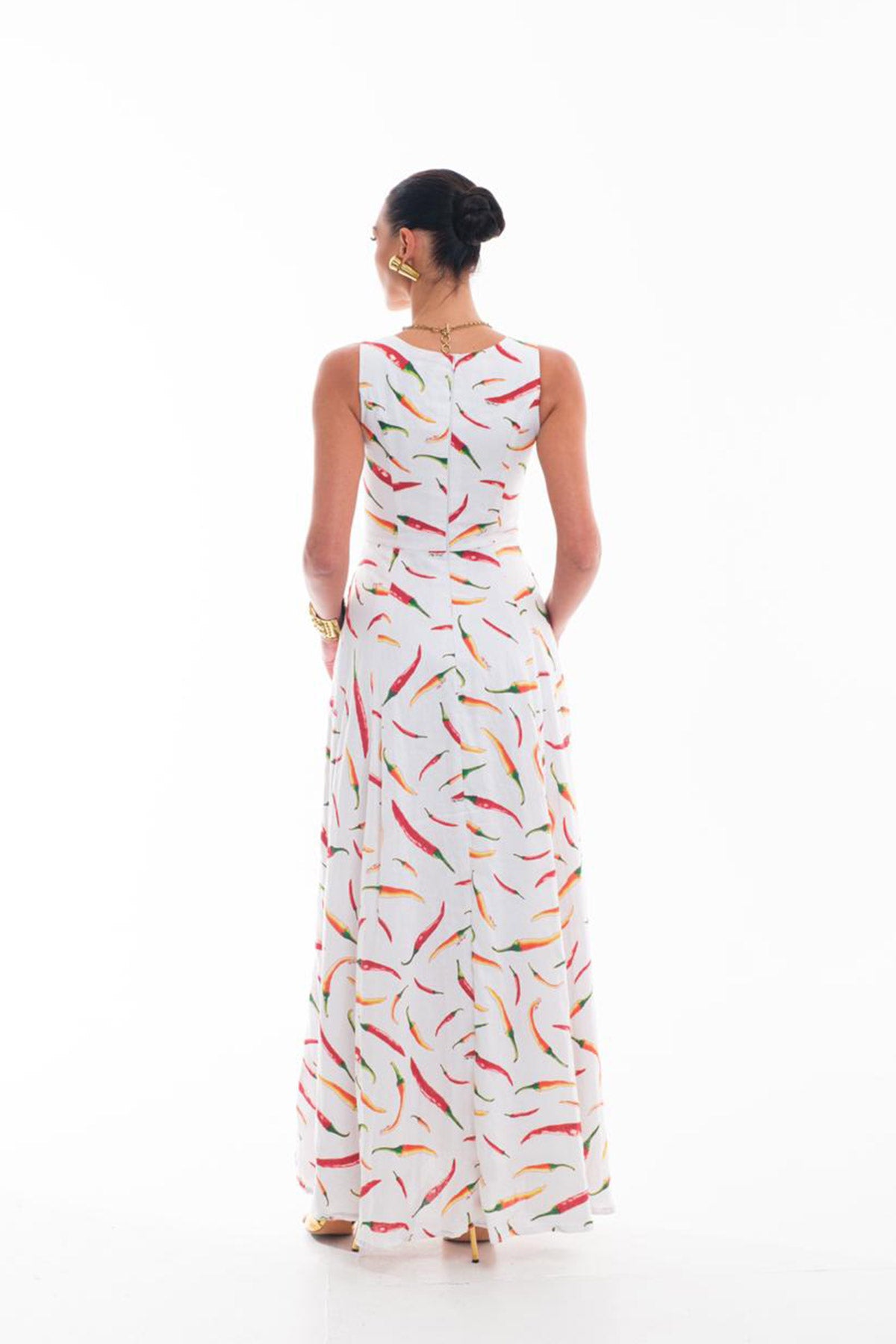 Chili Sabrina Long Dress