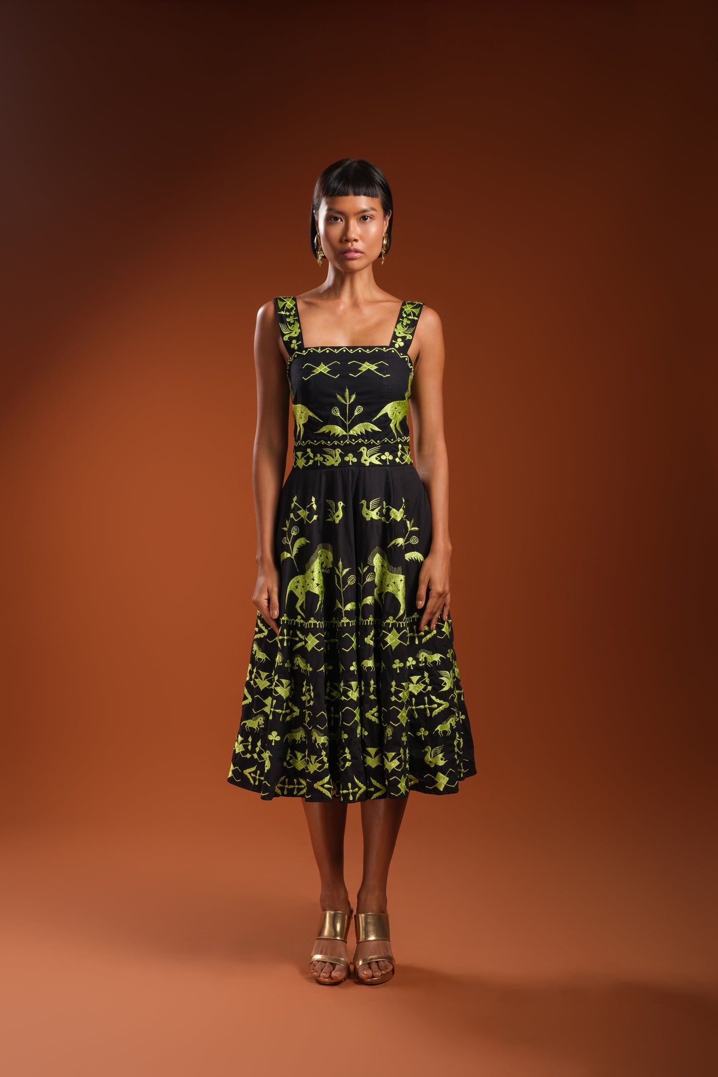Sumba Majestic Black Dress