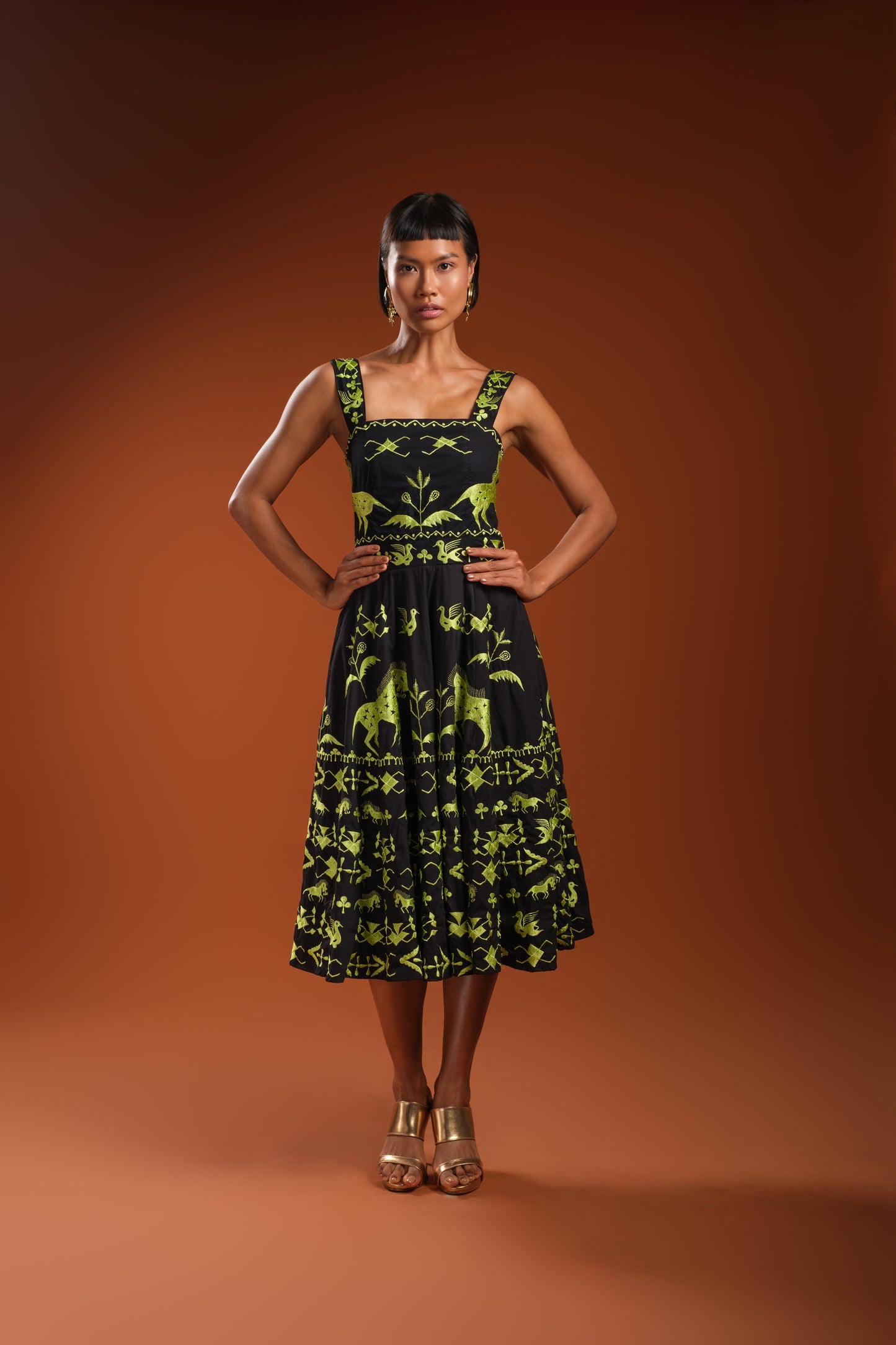 Sumba Majestic Black Dress