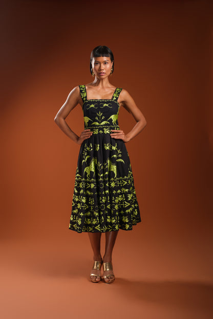 Sumba Majestic Black Dress