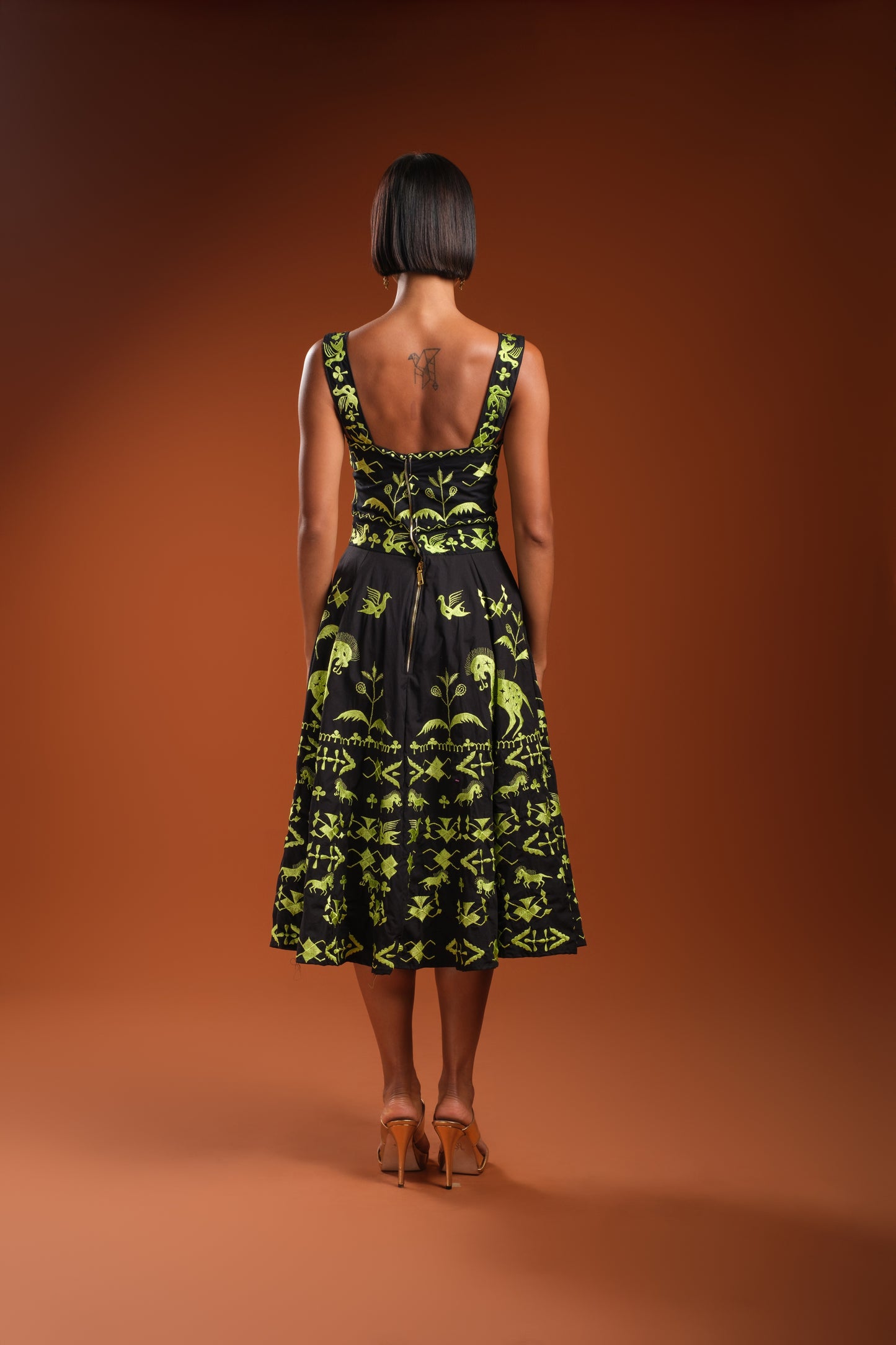 Sumba Majestic Black Dress