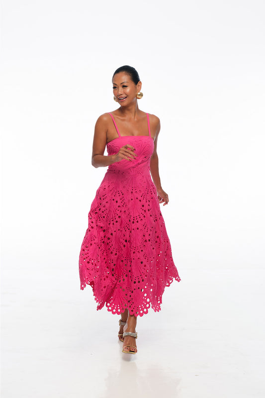 Kerawang Embroidery Dress