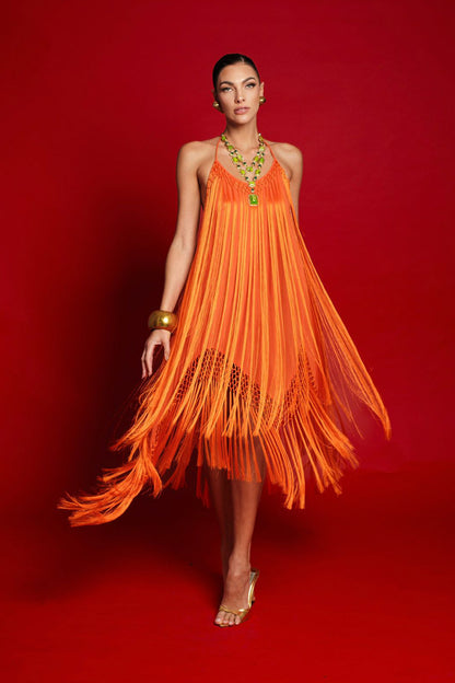 Flirt Fringe Dress