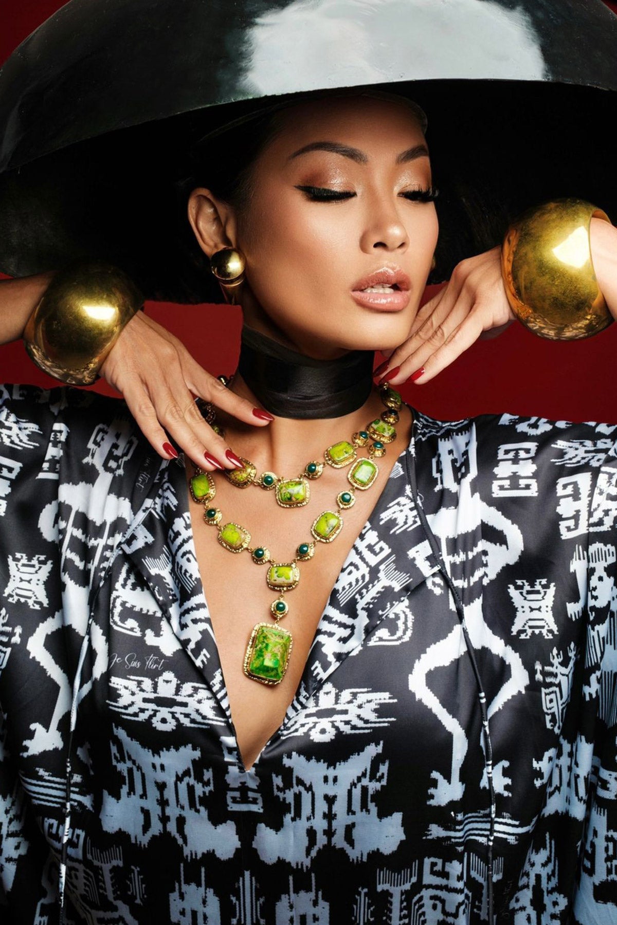 Sumba Timur Kaftan Long Dress