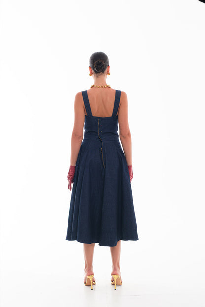 Sofia Dress Denim