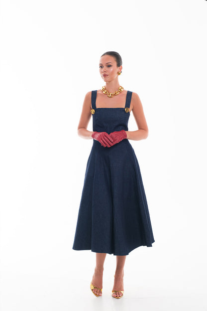 Sofia Dress Denim