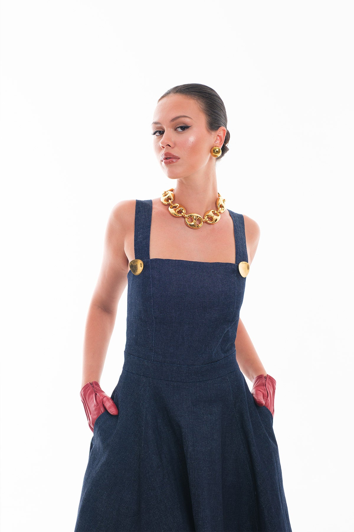 Sofia Dress Denim