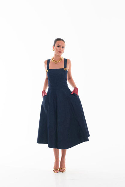 Sofia Dress Denim