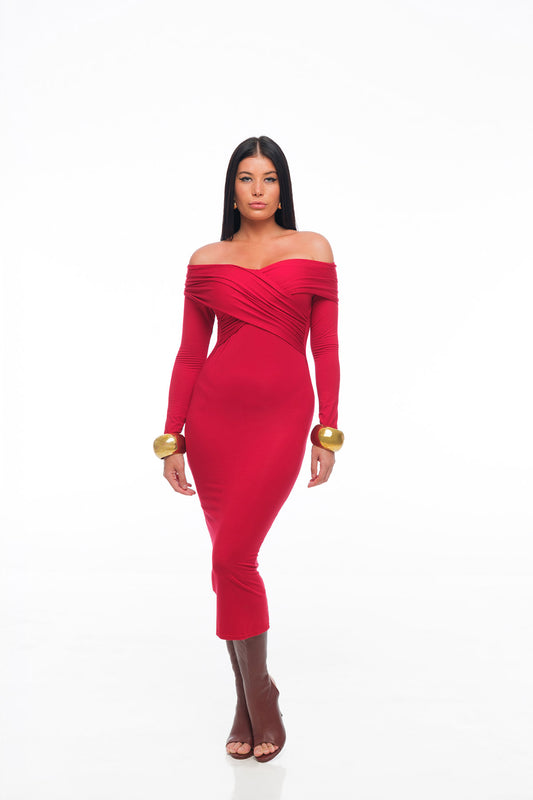 MARMEA Red Dress