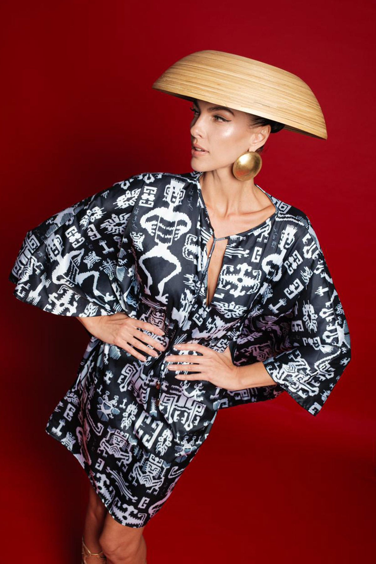 Sumba Timor Midi Kaftan